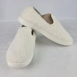 NEW Allbirds Wool Lounger Fluff Natural White- Cream‎ Men's Sz 10 Slip-On Loafer