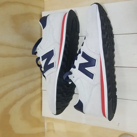 New Balance 500 Mens Size 11 Grey Blue White Red
