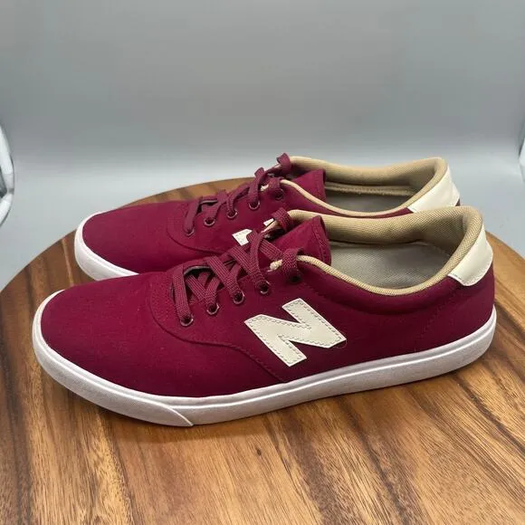 New Balance 55 Shoes Mens 12 D Burgundy Red Walking Comfort Casual Sneakers
