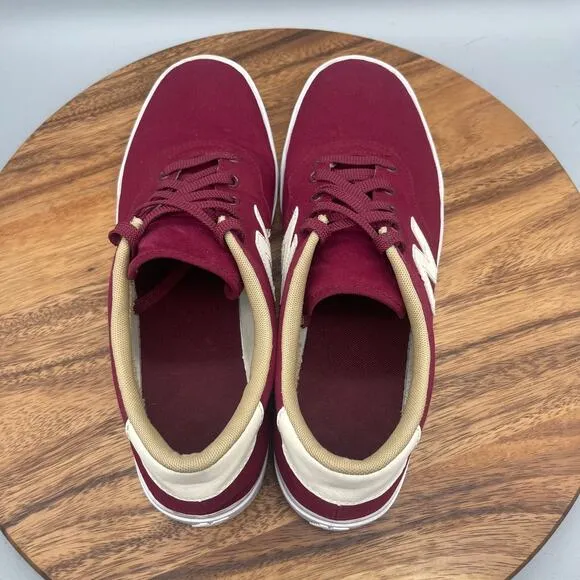 New Balance 55 Shoes Mens 12 D Burgundy Red Walking Comfort Casual Sneakers