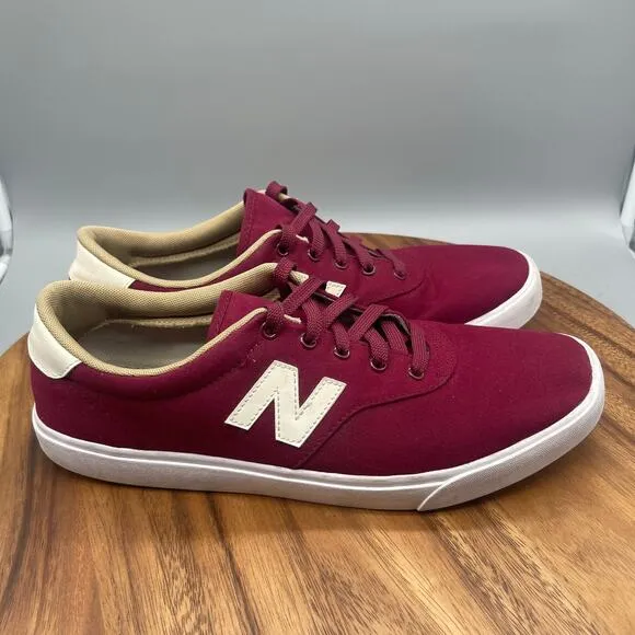 New Balance 55 Shoes Mens 12 D Burgundy Red Walking Comfort Casual Sneakers
