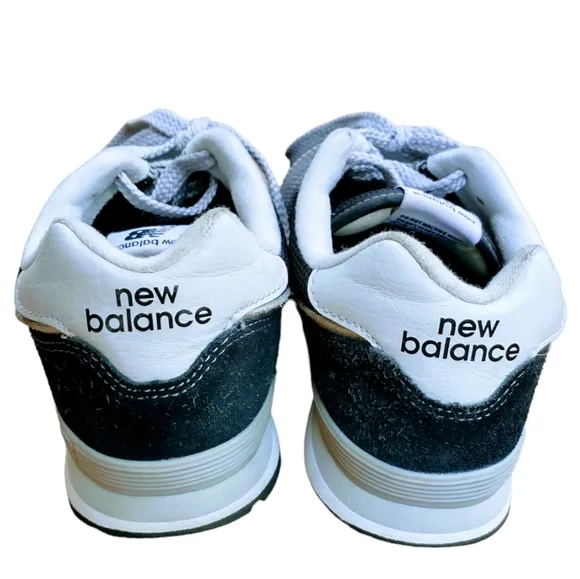 New Balance 574 (GS) Core Black/Grey Shoes