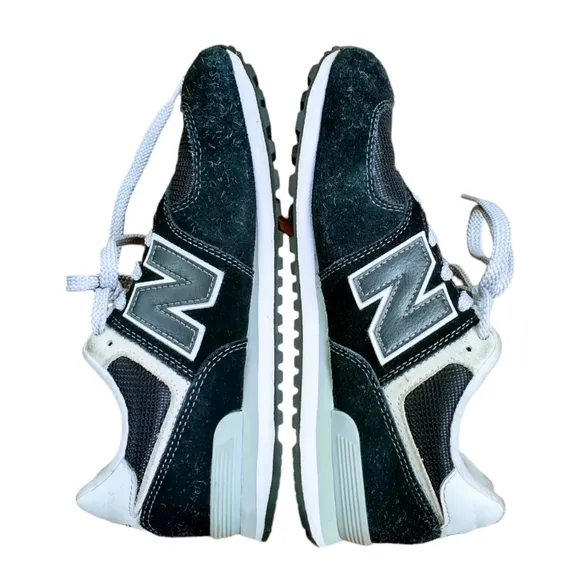 New Balance 574 (GS) Core Black/Grey Shoes