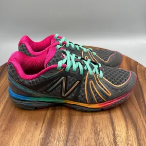 New Balance 790v3 REV Lite Shoes Women 8 B Gray Rainbow Running Comfort Walking