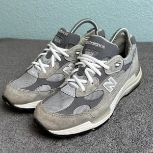 New Balance 992 Grey Mens 6.5 Shoes Sneakers M992GR Steve Jobs Insoles Replaced