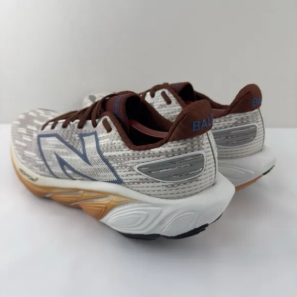 New Balance Fresh Foam X More v4 MBALLA1 Brown White Men's Size 12.5