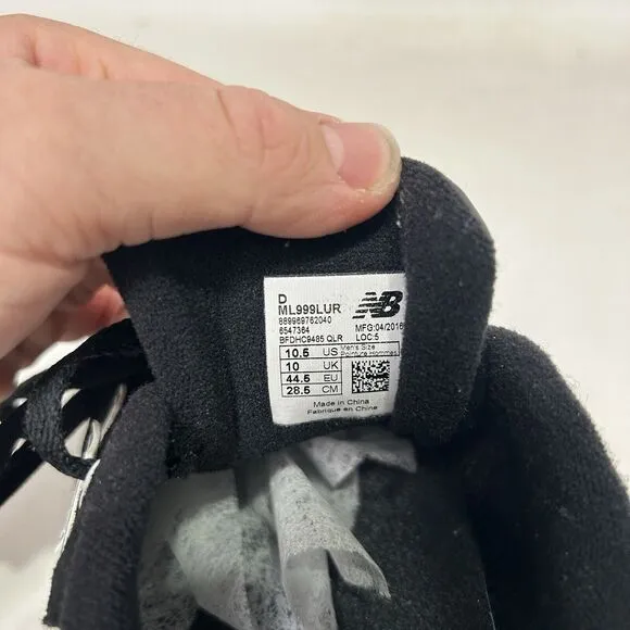 New Balance Shoes 999 “Black Gray” 2024