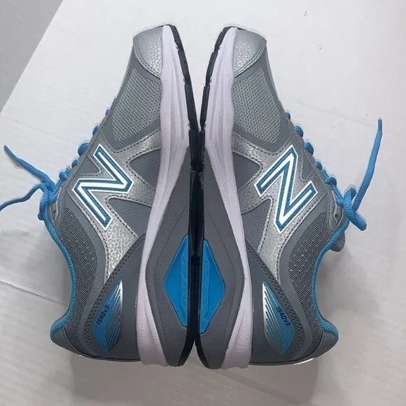 NEW BALANCE Women’s 1540v3 Running Shoes. Grey and Blue. 8.5 4E (XX Wide).