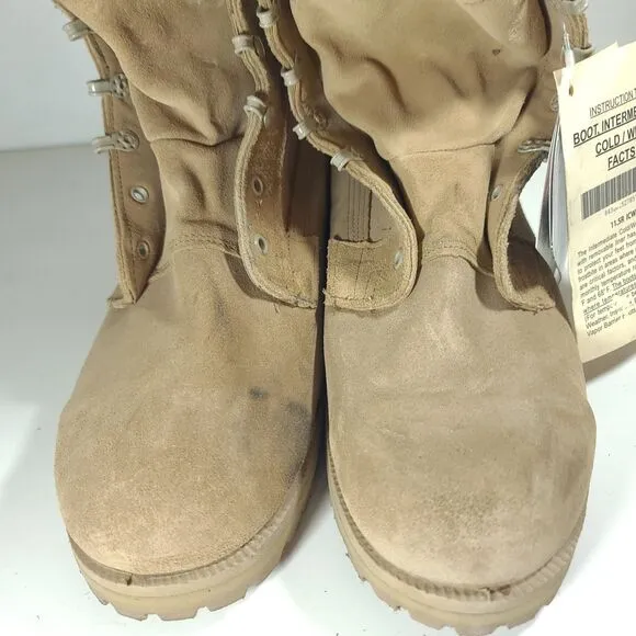 New Belleville ICWT Mens Military Combat Boots Size 11.5 R Gore-Tex Vibram Sole