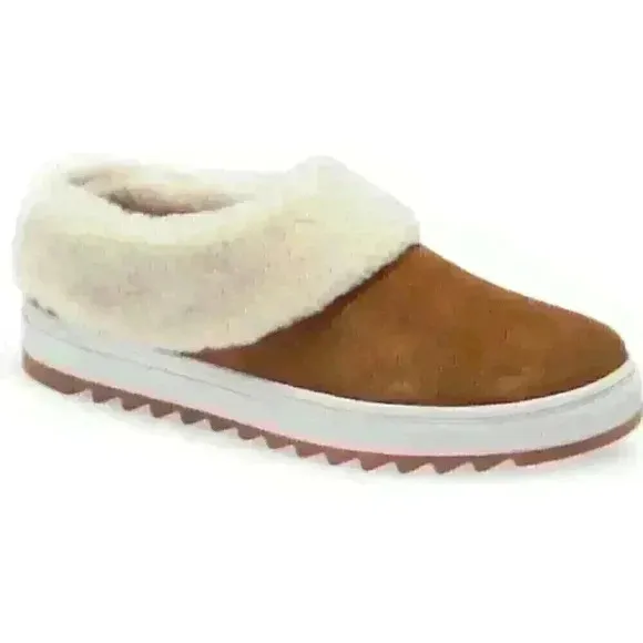 NEW Blondo Suri Waterproof Slip-On Sneaker In Camel Suede Size 7.5