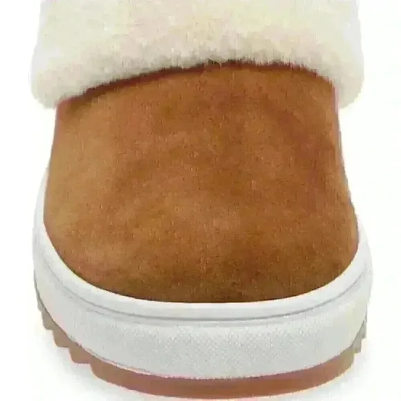 NEW Blondo Suri Waterproof Slip-On Sneaker In Camel Suede Size 7.5