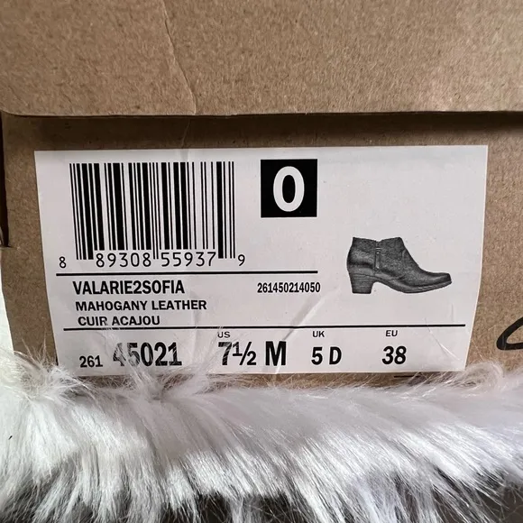 New Clarks® Valarie 2 Sofia Women's Ankle Boots