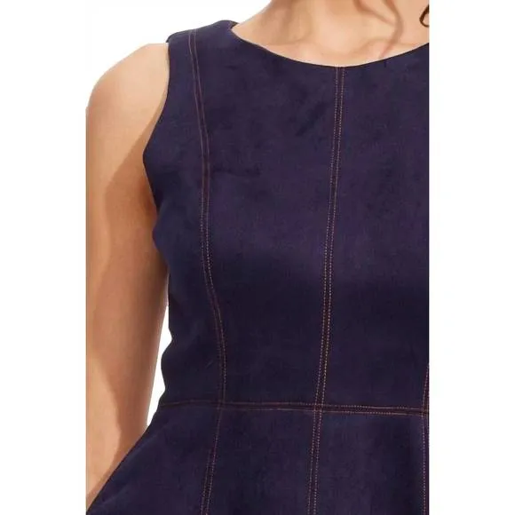 NEW EVA FRANCO haven dress in prussian blue