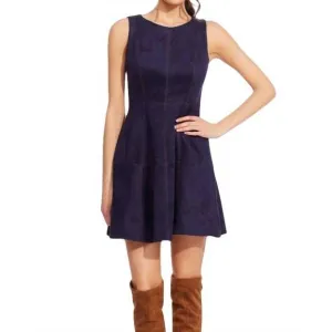 NEW EVA FRANCO haven dress in prussian blue