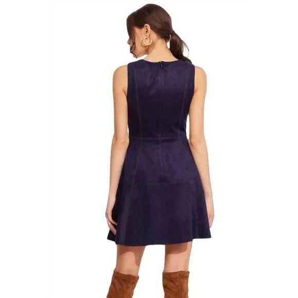 NEW EVA FRANCO haven dress in prussian blue