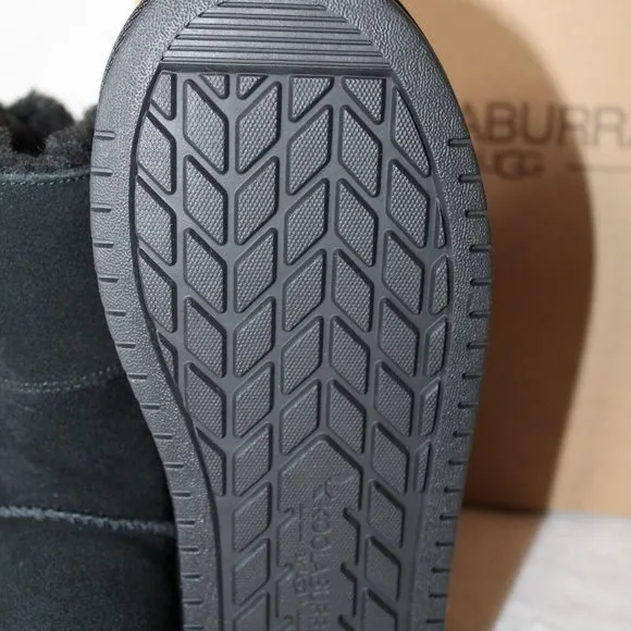 NEW GIRL'S UGG KOOLABURRA BLACK‎ SHORT BOW BOOTS 2
