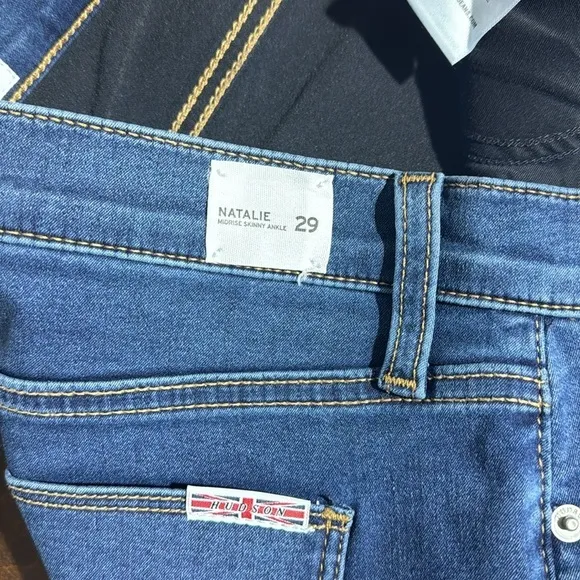 NEW HUDSON Natalie midrise skinny ankle size 29