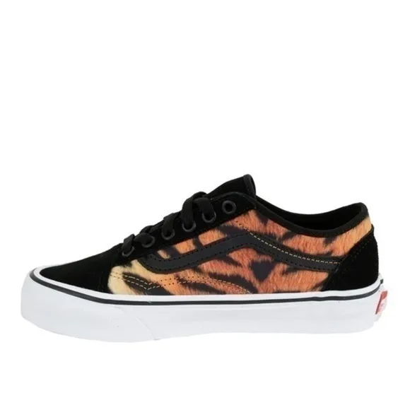 NEW IN BOX Vans (4F48WP) Old Skool Tapered Shoes -Tiger/True White Size 7