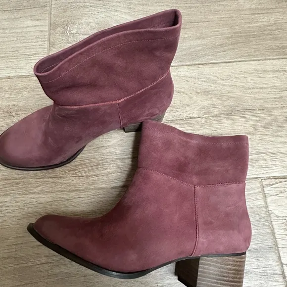 NEW J.Jill Suede Pull On Ankle Boots Shoes