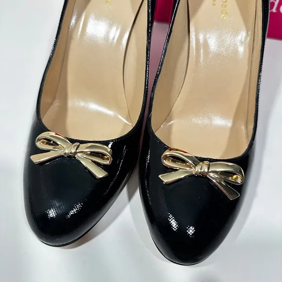 NEW Kate Spade New York [ Womens 10 ] Bow‎ Pump in Black
