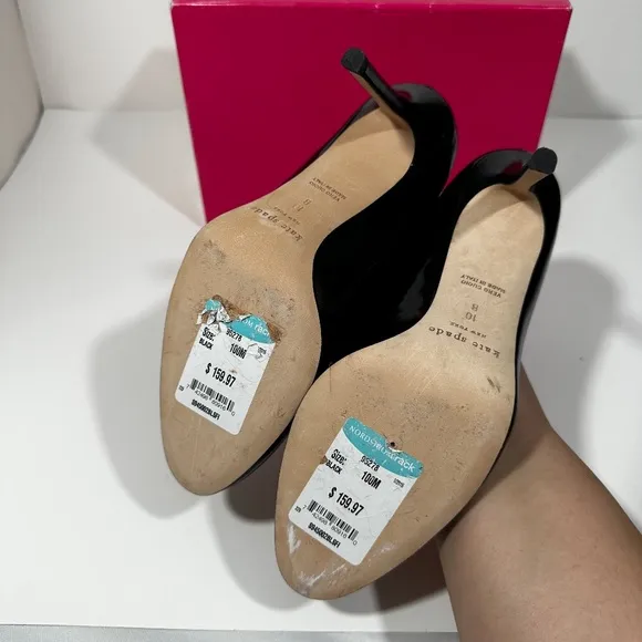 NEW Kate Spade New York [ Womens 10 ] Bow‎ Pump in Black