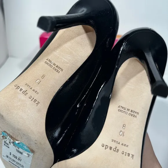 NEW Kate Spade New York [ Womens 10 ] Bow‎ Pump in Black