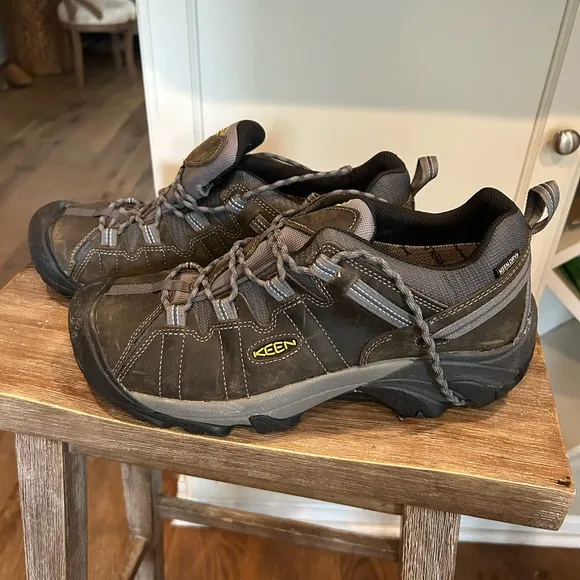 NEW KEEN Targhee II Low Waterproof Brown Hiking Shoes Men’s Size 13 M
