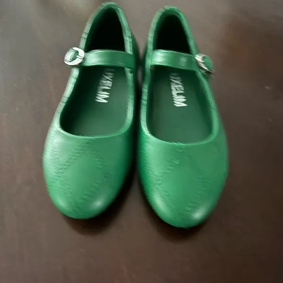 New Luxelim size 26 Zoe Leather Shoes green