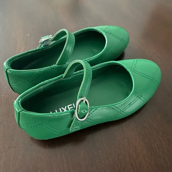 New Luxelim size 26 Zoe Leather Shoes green