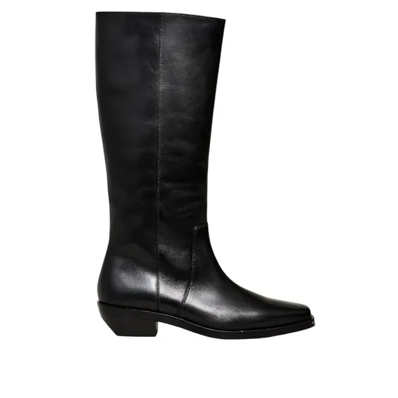 New! Madewell The Antoine Tall Leather Boots