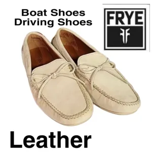 NEW MENS FRYE BOAT SHOES / DRIVING SHOES MOCCASINS. 9D W