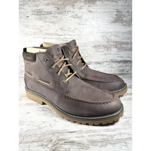 NEW Men's Sperry Lug Chukka Waterproof Brown Leather Boots Sz 13