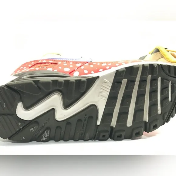 NEW Nike Kids Air Max 90 Toggle SE PS Mushroom Seseme Sneakers Kids Or Men 3Y