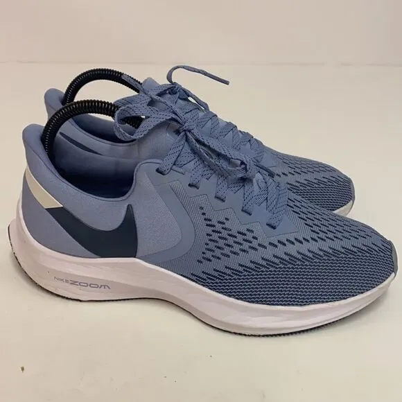 NEW Nike Zoom Winflo 6 Monsoon Blue Indigo Fog Size 8.5 B64