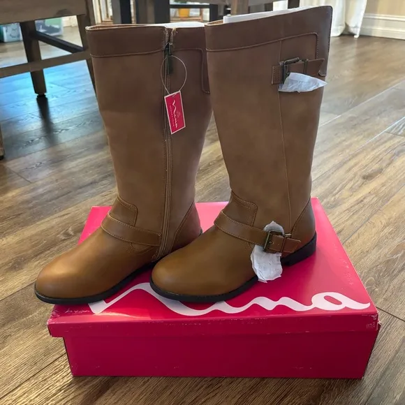 New Nina Tanjela Tall Boot (Girls Youth) Size 6