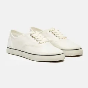 NEW RE/DONE 70s Low Top Skate Sneakers white for women  864tn