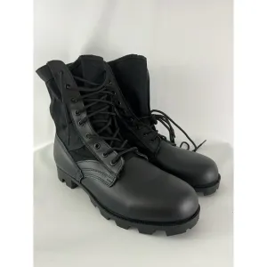New Rothco Size 13R Mens Leather Tactical Military G.I. Style Jungle Boots Laces