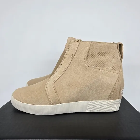 New Sorel Out N About™ Pull-On Wedge Boots Women's Shoes Size 8.5
