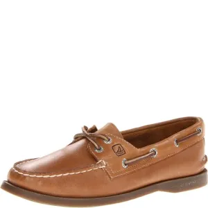 NEW SPERRY WOMENS AUTHENTIC ORIGINAL BOAT SHOE, NUTMEG, 10 US