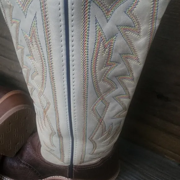 New Tony Lama Henley Buckaroo Cowboy Boots Leather