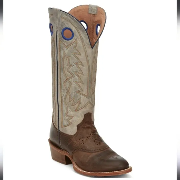 New Tony Lama Henley Buckaroo Cowboy Boots Leather