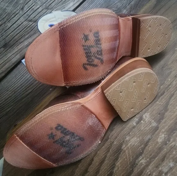 New Tony Lama Henley Buckaroo Cowboy Boots Leather