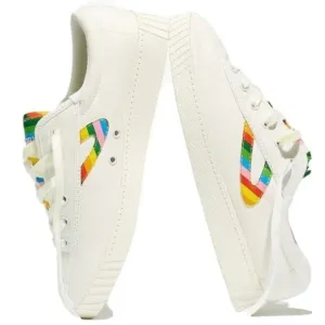 NEW Tretorn Women's size 6.5 Nylite Plus Canvas Rainbow Sneakers Shoes | Sweden