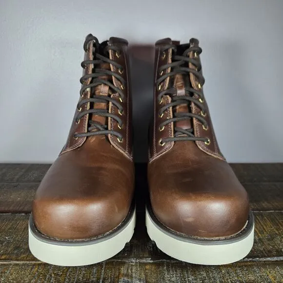 NEW UGG Cason Mens Size 12 Lace Up Leather Boots Waterproof 1159790 Brown