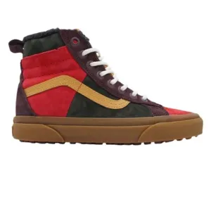 New Vans Sk8 Hi 46 All Weather MTE DX Poinsettia Red Green Gumsole Shoes Size 6