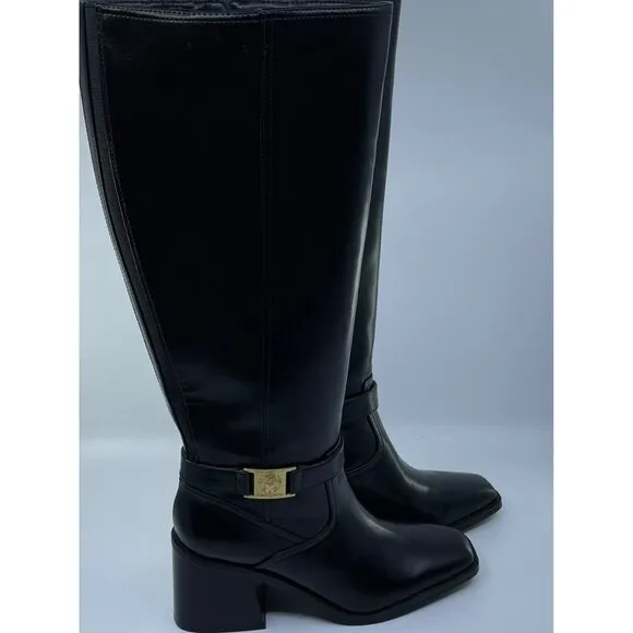 New Vince Camuto Wide Calf Black Sangeti Tall Boots Size 9