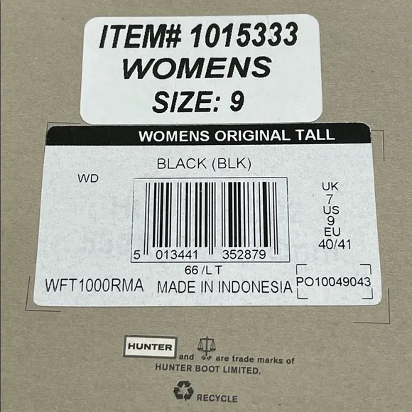 NEW- Women’s Hunter Original Tall Rain Boots