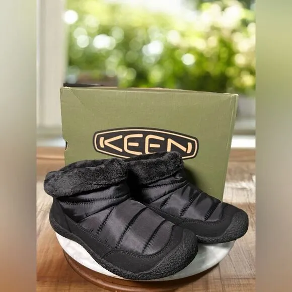 NEW KEEN Insulated Winter Snow Howser Fold Down Boot Size EU 38 Womens 7.5