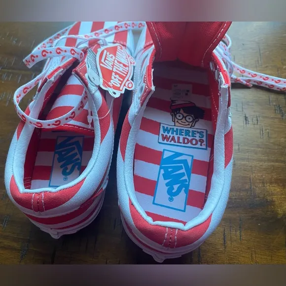 •NEW•VANS Old Skool WHERE’S WALDO? ‘International Stripes’ Unisex Shoes