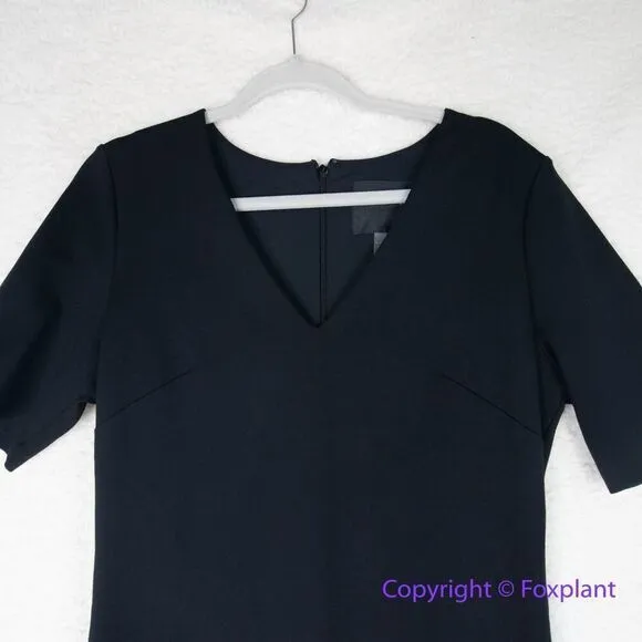 New! White House Black Market AURA Short-Sleeve Sculpting Sheath‎ Dress, size 14